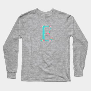 Epsilon Watermelon Letter Long Sleeve T-Shirt